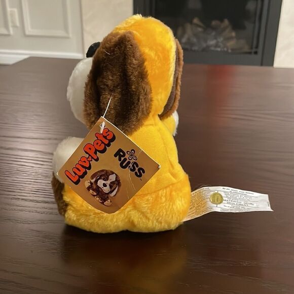 Distribution Amram’s Toronto 1979 Russ Berrie I Like You Puppy Dog Teddy Plush - Picture 4 of 7